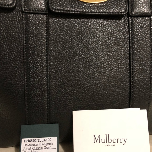 Final sale Authentic Mulberry Bayswater Backpack - Picture 7 of 8